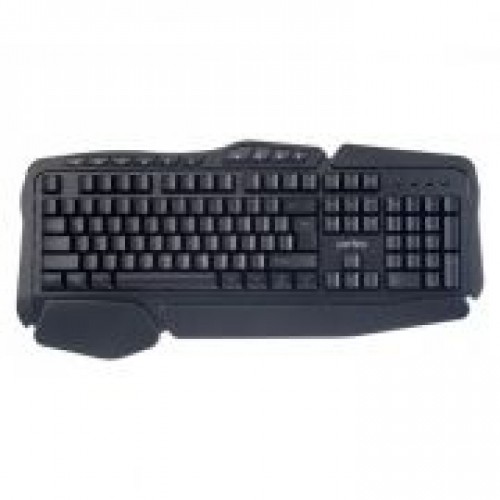 Клавиатура игровая Perfeo Strike Black с 3-х цветной подсветкой, USB (PF_A4390)