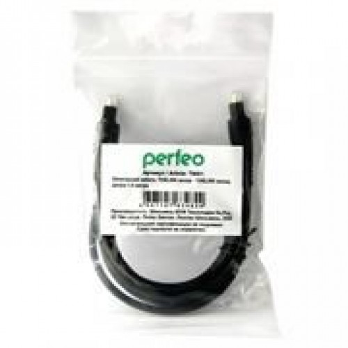 Кабель аудио оптический TOSLINK M-M, 1.5 м, Perfeo (T9001)