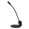 Микрофон Perfeo M-3, черный, на подставке (PF_A4425)
