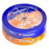 Диск DVD-R Verbatim 4,7 Gb 16x, Shrink, 25шт (43730)