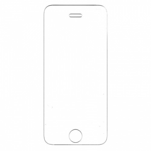 Защитное стекло для экрана iPhone 5/5C/5S, глянцевое, Perfeo (0004) (PF_4208)