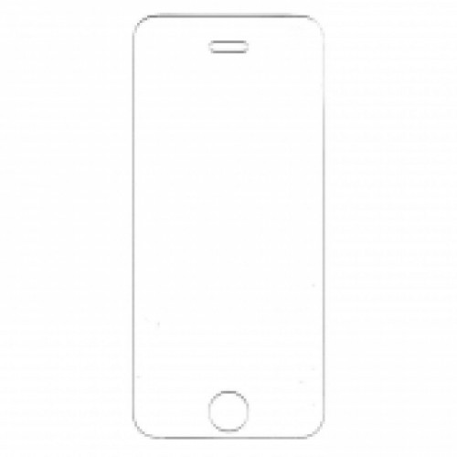 Защитное стекло для экрана iPhone 5/5C/5S, глянцевое, Perfeo (0004) (PF_4208)