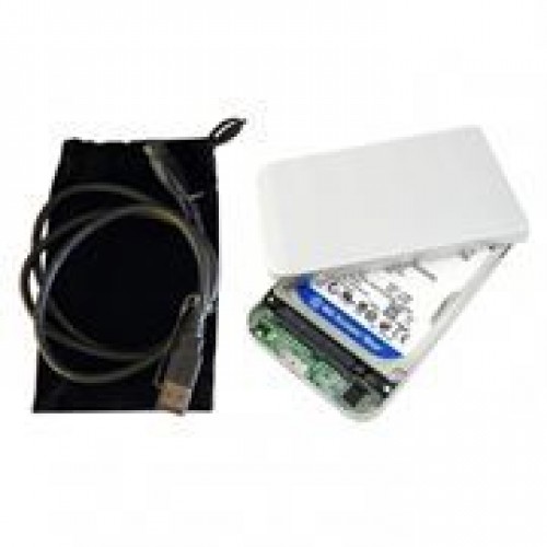 Внешний контейнер для 2.5 HDD S-ATA AgeStar 3UB201, алюминиевый, серебристый, USB 3.0"