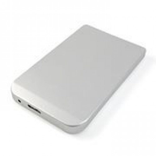 Внешний контейнер для 2.5 HDD S-ATA AgeStar 3UB201, алюминиевый, серебристый, USB 3.0"