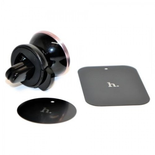 Держатель автомобильный на вентил. решетку, магнитный, серый, Hoco CA3