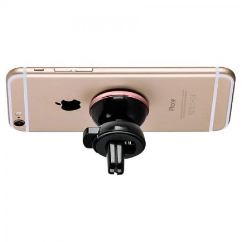 Держатель автомобильный на вентил. решетку, магнитный, серый, Hoco CA3