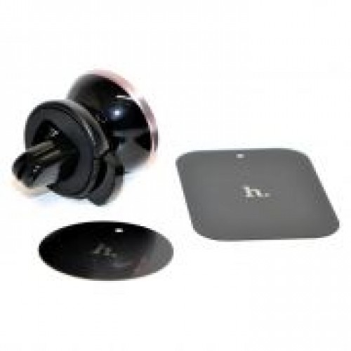 Держатель автомобильный на вентил. решетку, магнитный, серый, Hoco CA3