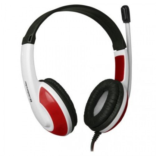 Гарнитура Defender G-120 Warhead, игровая красно/белая (64098)