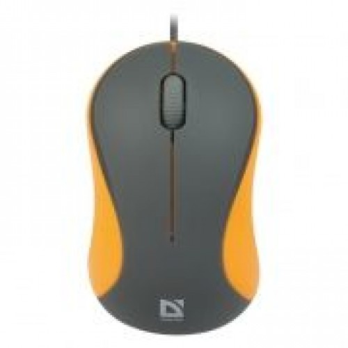 Мышь Defender Accura MS-970, серая/оранжевая, USB (52971)
