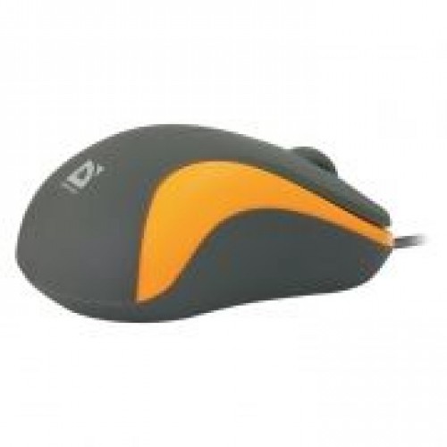 Мышь Defender Accura MS-970, серая/оранжевая, USB (52971)