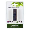Карт-ридер внешний USB Perfeo PF-VI-R013, черный (PF_4259)