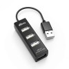 HUB 4-port Ritmix CR-2402 Black USB2.0