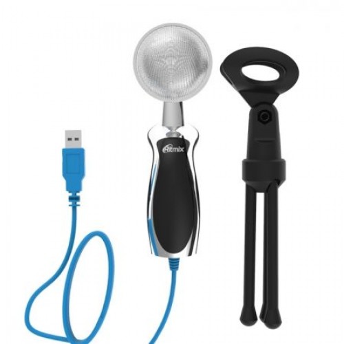 Микрофон Ritmix RDM-127 USB, конденсаторный, подставка