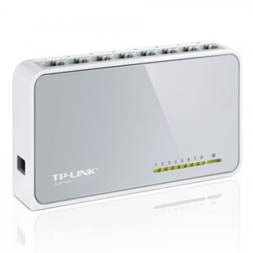 Коммутатор TP-Link TL-SF1008D, 8 портов 10/100 Мбит/с
