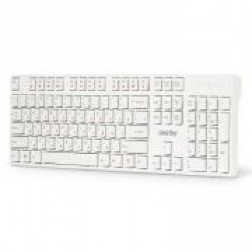 Клавиатура Smartbuy ONE 238, мультимедийная, белая, USB (SBK-238U-W)