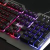 Клавиатура игровая Smartbuy Rush SBK-354GU-K USB, радужная подсветка, метал. корпус