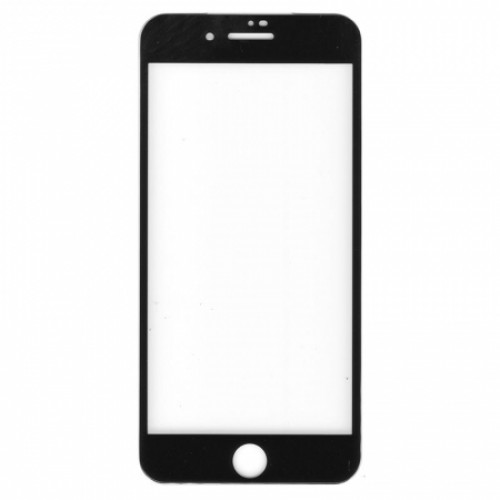 Защитное стекло для экрана iPhone 7+/8+, 3D, чёрное, Perfeo (PF_4859)