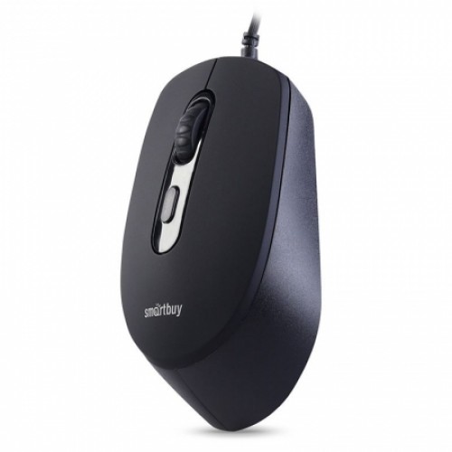 Мышь Smartbuy ONE 265 Black USB с бесшумными кнопками (SBM-265-K)