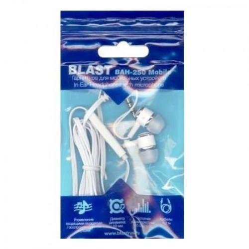 Гарнитура Blast BAH-250 Mobile, белая