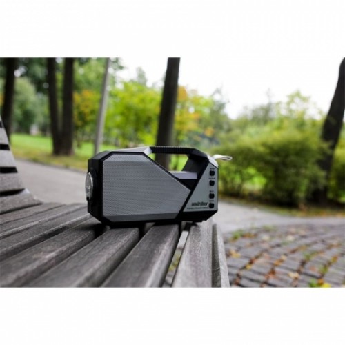 Bluetooth колонка Smartbuy Way, 5 Вт, MP3, FM, фонарь, чёрная (SBS-5020)