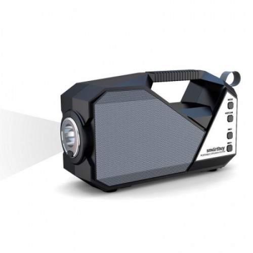 Bluetooth колонка Smartbuy Way, 5 Вт, MP3, FM, фонарь, чёрная (SBS-5020)