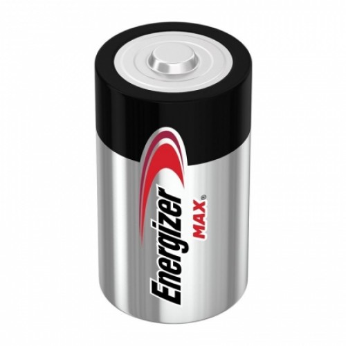 Батарейка D Energizer MAX LR20-2BL, 2шт, блистер