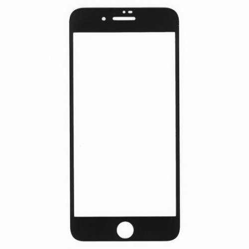 Защитное стекло для экрана iPhone 7+/8+ Black, Full Screen, Perfeo (PF_5327)