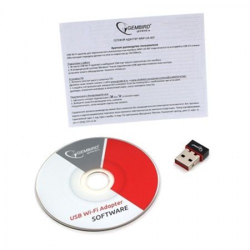 USB-адаптер 802.11n Gembird WNP-UA-007, 150 Мбит/c