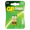 Батарейка AAA GP Super Alkaline LR03, 2 шт, блистер (24A-CR2)