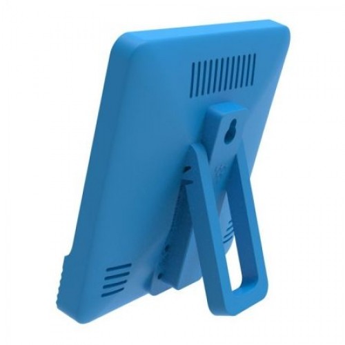 Метеостанция Ritmix CAT-052 с часами и будильником, синяя