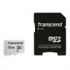 Карта памяти Micro SDHC 32Gb Transcend 300S Class 10 UHS-I U1 + адаптер SD (TS32GUSD300S-A)
