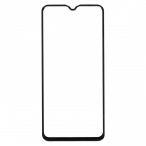 Защитное стекло для экрана Samsung Galaxy A20s Black, Full Screen&Glue, Perfeo (PF_B4789)