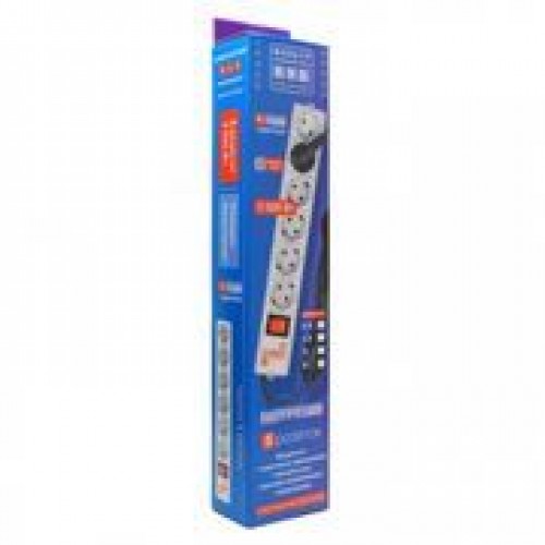 Сетевой фильтр Power Cube 5+1 3.5 кВт 16A, белый, 1.9 м, 6 розеток (SPG(5+1)-16B-1,9М)