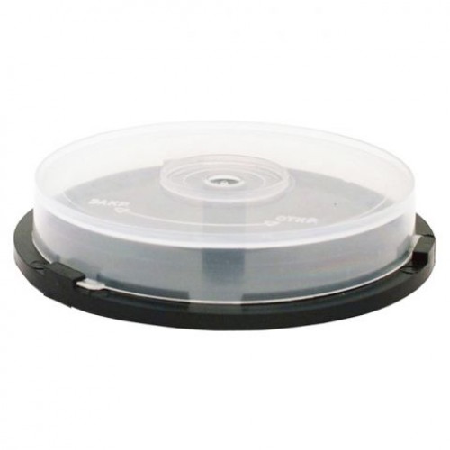 Коробка-банка полипропиленовая на 10 CD-DVD дисков (BX000642)