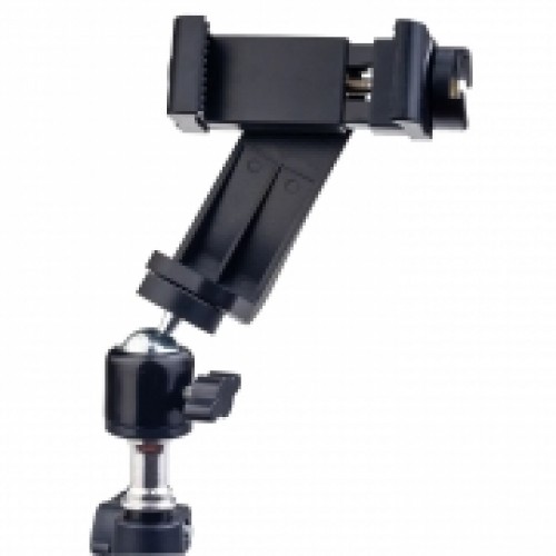 Напольная стойка для смартфона до 7,1, высота 80-195 см, черная, Perfeo PH-108 (PF_C3607)"