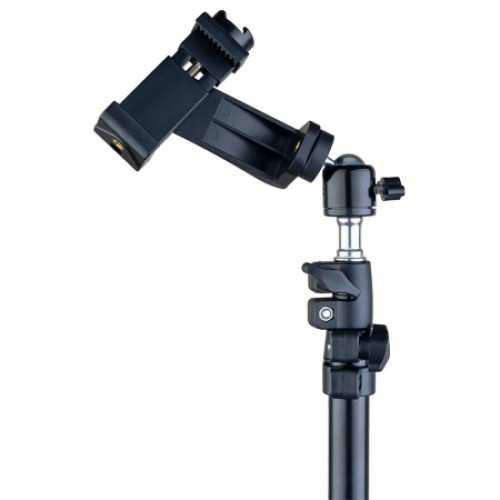 Напольная стойка для смартфона до 7,1, высота 80-195 см, черная, Perfeo PH-108 (PF_C3607)"