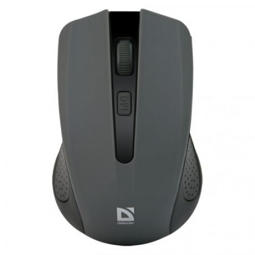 Мышь беспроводная Defender MM-935 Accura, серая (52936)