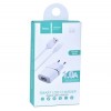 Зарядное устройство Hoco C11 1А USB + кабель microUSB, белое