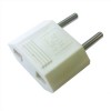 Переходник 220В с вилки EU/US в RU, 6А, белый, TEFAL", Rexant (11-1041)"
