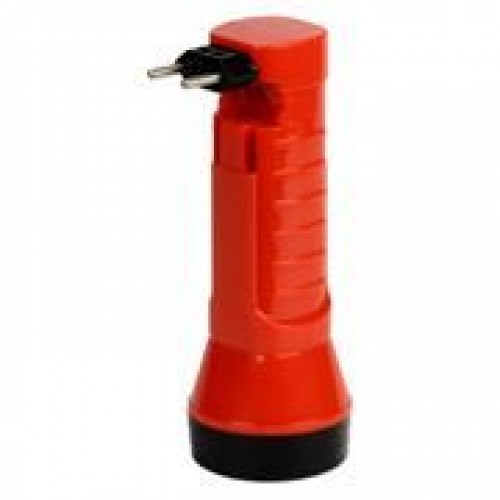 Фонарь Smartbuy, аккумуляторный, зарядка 220В, красный, 7 LED (SBF-95-R)