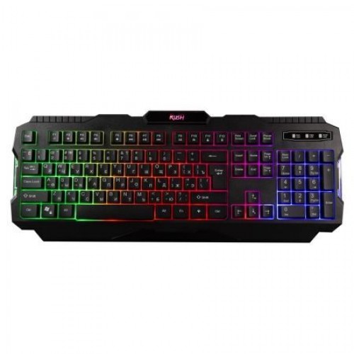 Клавиатура игровая Smartbuy Rush SBK-308G-K USB, радужная подсветка