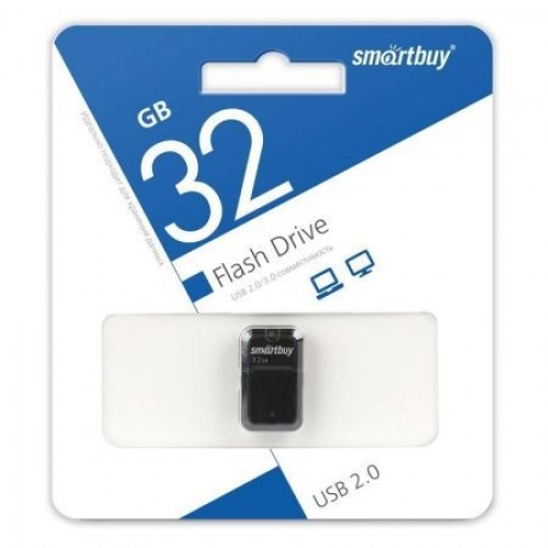 32Gb Smartbuy Art Black USB2.0 (SB32GBAK)