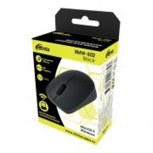 Мышь беспроводная Ritmix RMW-502 Black USB