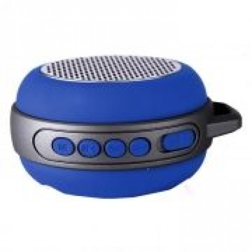 Колонка 1.0 Perfeo SOLO, Bluetooth, MP3, FM, 5W, 600 мАч, синяя (PF-BT-SOLO-BL) (PF_5205)