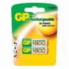 Аккумулятор AA GP HR6-2BL 1800мА/ч Ni-Mh, 2шт, блистер