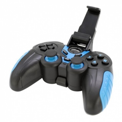 Геймпад беспроводной Ritmix GP-031BTH, Bluetooth, PC/iOS/Android, Li-Ion, чёрно-синий