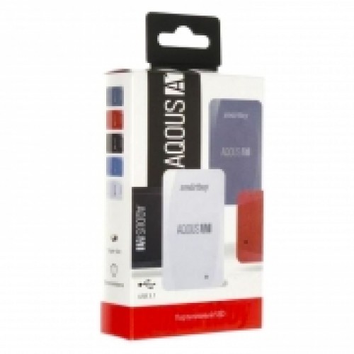 Внешний SSD накопитель 256 Гб Smartbuy Aqous A1, USB 3.1, черный (SB256GB-A1B-U31C)