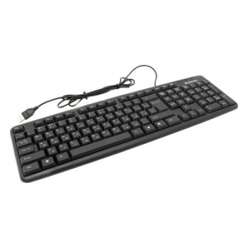 Клавиатура Defender Element HB-520 USB, черная (45522)