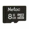 Карта памяти Micro SDHC 8Gb Netac P500 Class 10 без адаптера (NT02P500STN-008G-S)
