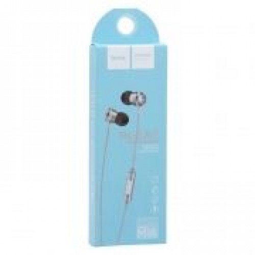 Гарнитура Hoco M16 Ling Sound Silver, вставная